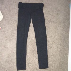 Gray leggings